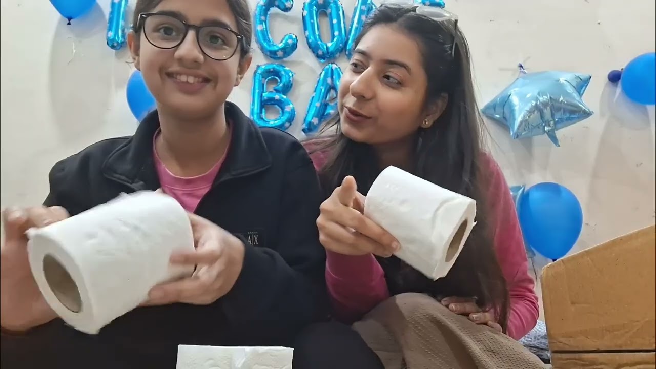 🤐Yeh kya bol diya bacho ne💩😂#youtube #unboxing #funnyvlog #familyfun #cousins #mastitime 