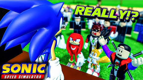 More people are MAD...WHY did they REMOVE this? (SONIC SPEED SIMULATOR)