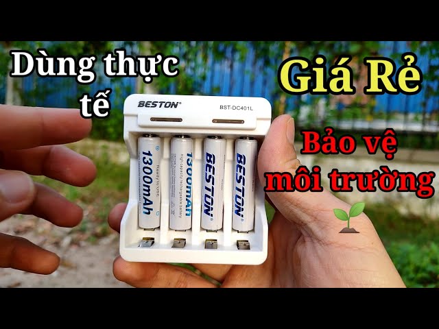 Đánh Giá Chi tiết Pin Tiểu AAA Giá Rẻ Sạc Lại Được | hóng hớt công nghệ