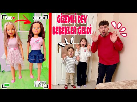 KUZEY ELİF 2 DEV GİZEMLİ BEBEK ANNEANNE EVİNE GELDİ !! KORKUTTULAR !! دي دي ميدو - لولو | قناة وناسة