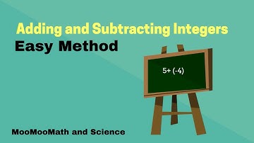 Adding and Subtracting Integers- Easy Method