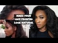 TOP TIPS TO LAY & SLAY YOUR LACE FRONTAL WIG | GLUELESS & NO LEAVE OUT