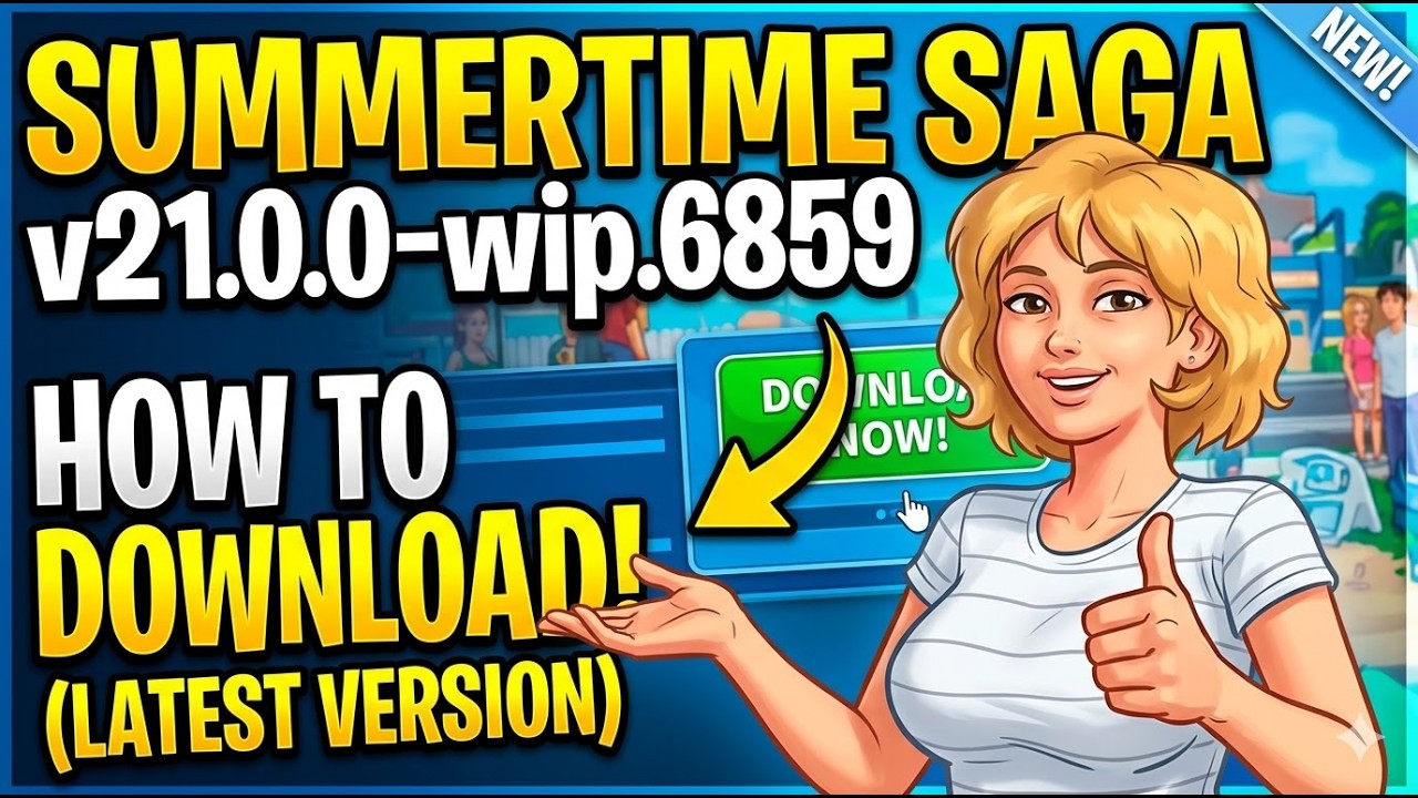 How to Download Latest Version of Summertime Saga v21.0.0wip.6859