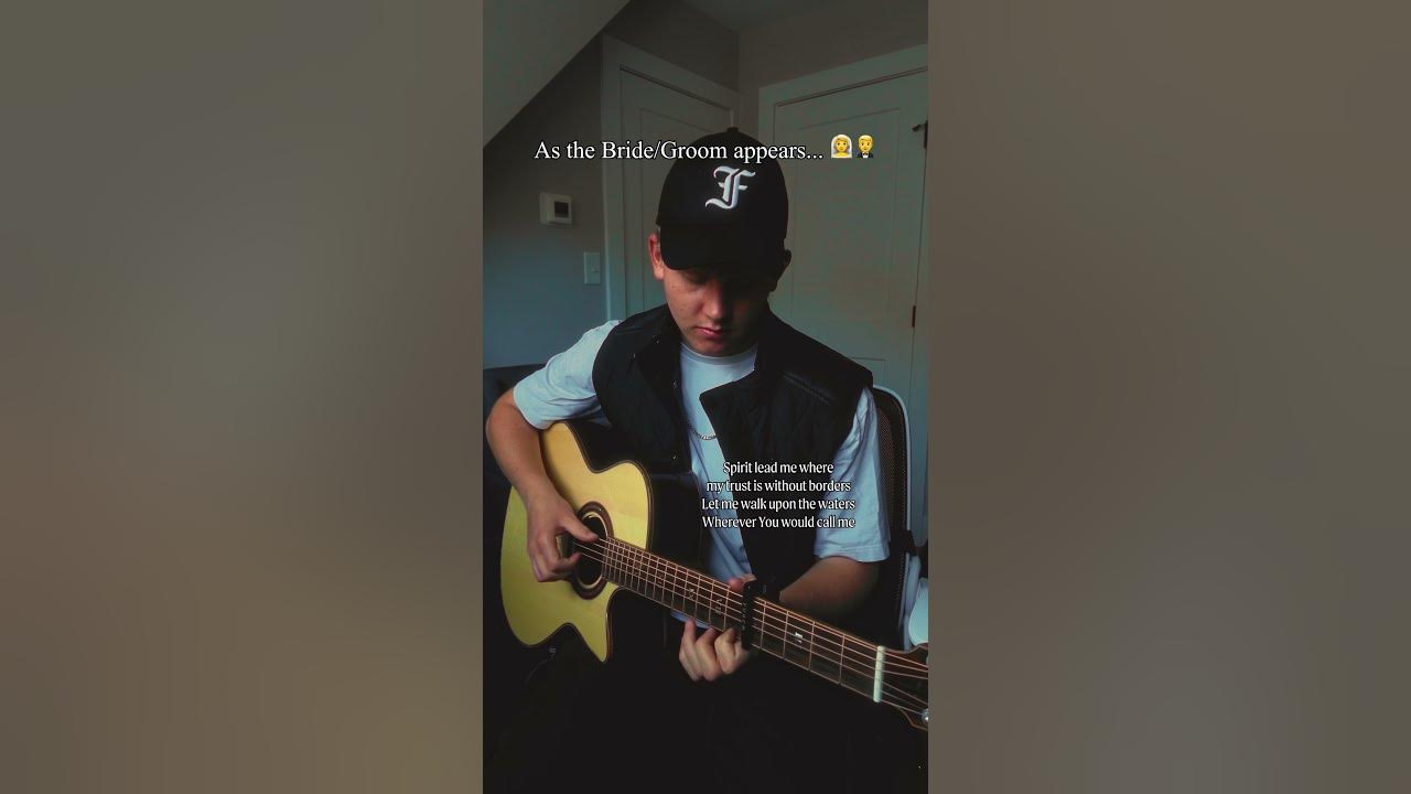 Imagine "Oceans" as a Wedding Entrance 💍