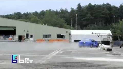 Trief TRL EN 1317 Kerb Test