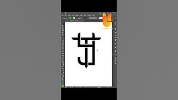 Simple TY logo design | Adobe illustrator tutorial #shorts #logo #viral