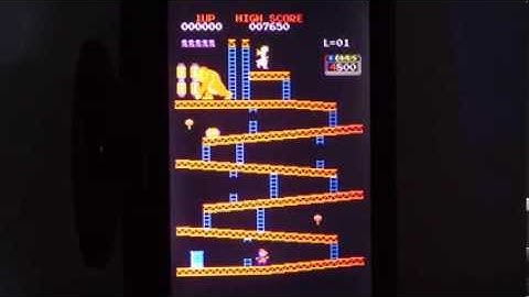 Crazy Kong on DE0 Nano (Donkey kong)