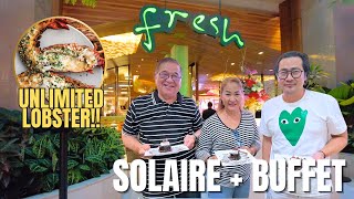 [4K] UNLIMITED LOBSTER AT SOLAIRE RESORT AND CASINO BUFFET (FRESH) | SOLAIRE AND RESTAURANT TOUR
