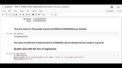 Task 1  The Sparks foundation Simple linear regression