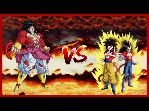 M U G E N SSJ4Broly KN Edit DOWNLOAD LINK AVAVABILE VS SSJ4 Goku EB Vegeta EB Final Part