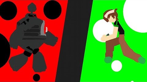 Ben 10 vs Maltruant (Stick Nodes pro) collab w teamwork