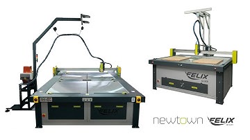 FELIX GLUER® - XY Glue Plotter Table (corrugated POS/POP display gluer)