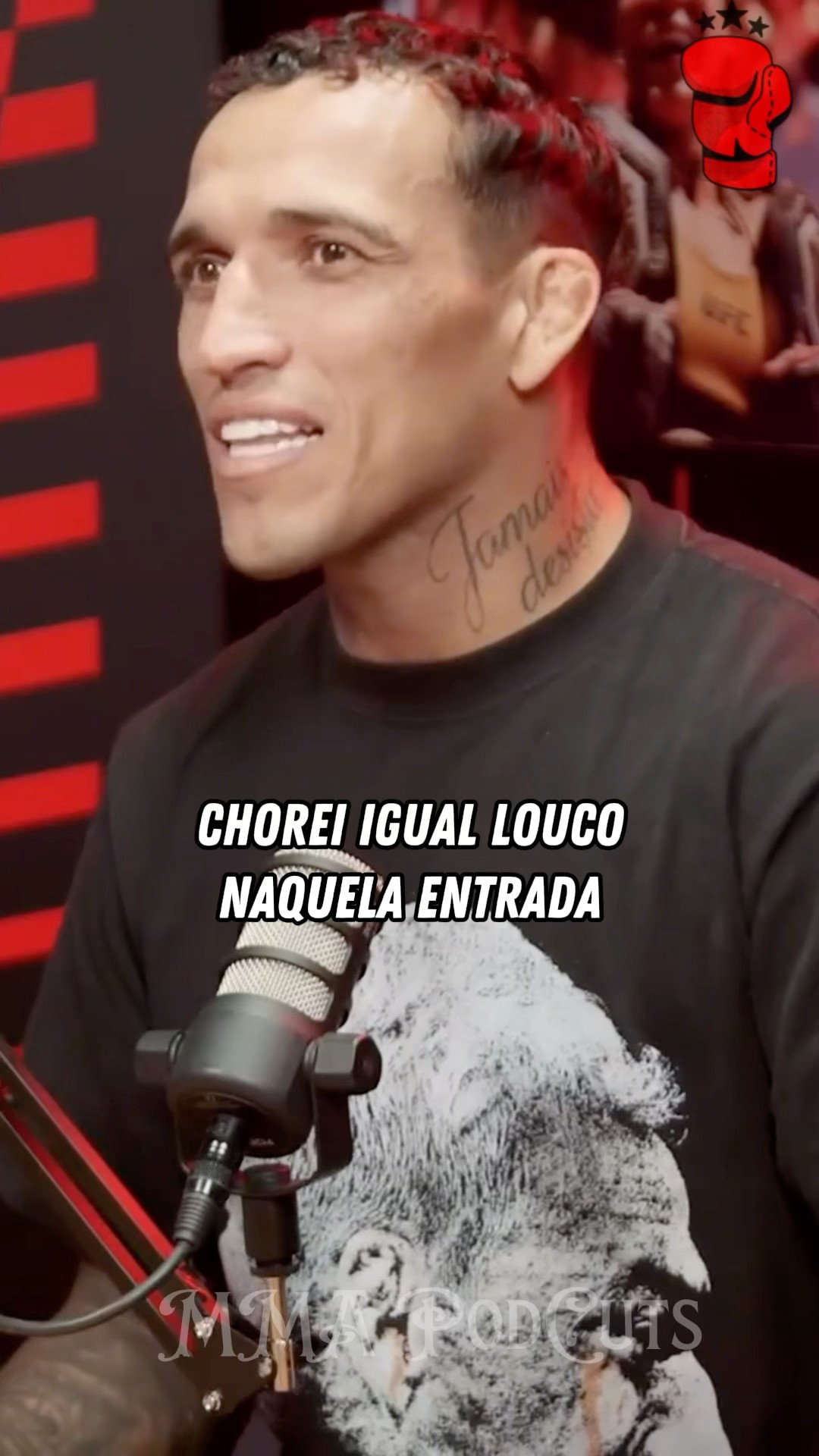 CHARLES OLIVEIRA SOBRE LUTA COM DARIUSH #mma #luta #boxe #ufc #foryou #shortsfeed #brasil