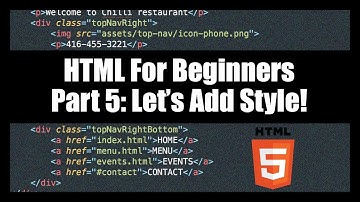 HTML For Beginners: Part 5 (Let