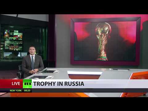 FIFA World Cup Trophy arrives in Russia ahead of 2018 tournament