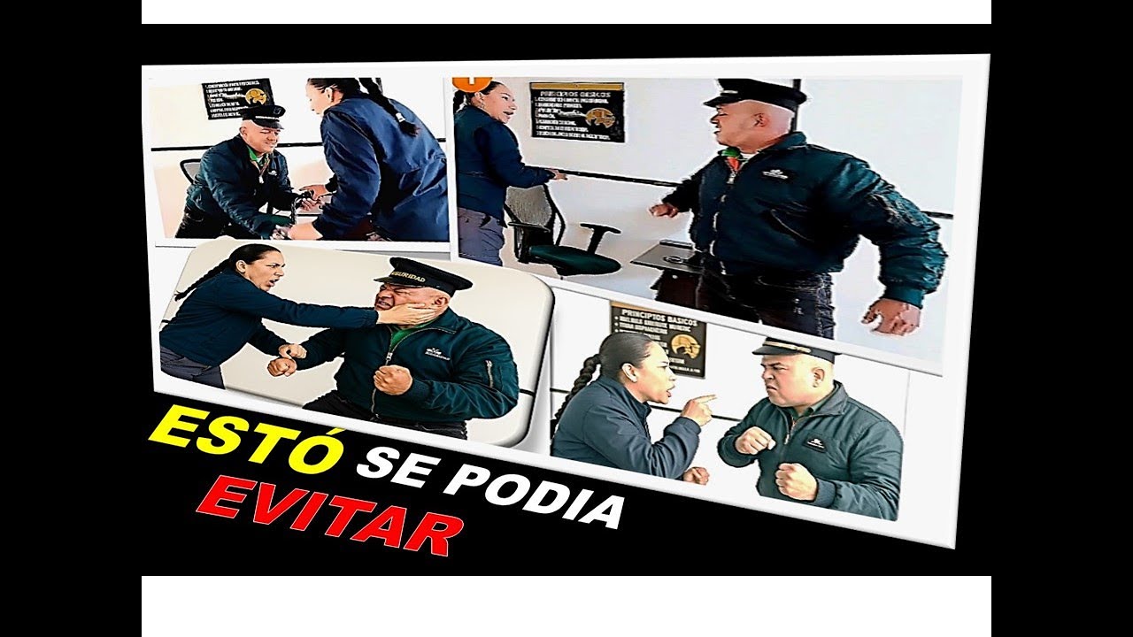 SE AGARRARON EN LA PORTERIA, VIGILANTE DE SEGURIDAD PRIVADA