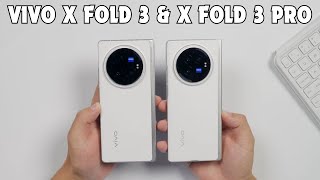 Vivo X Fold 3 & X Fold 3 Pro | Unboxing & Hands-on Review (ENG SUB)