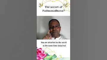The secret of Padmasadhana #spirituality #sadhana #yoga