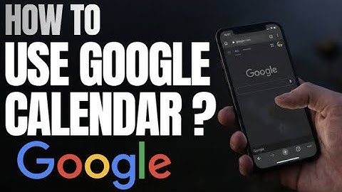 How to Use Google Calendar for Beginners (Full Tutorial)