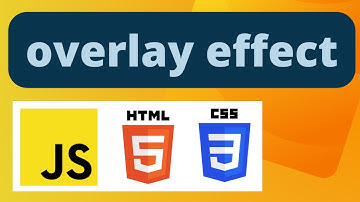 how to create an overlay effect dynamically in Vanilla Javascript