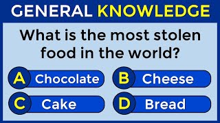 How Good Is Your General Knowledge? Take This 50question Quiz To Find Out! #challenge 10