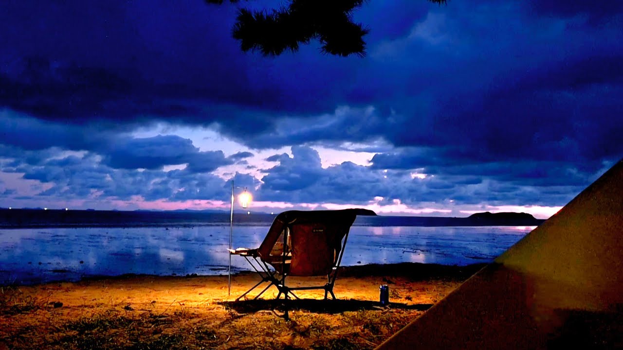 노을이 멋진 섬/백패킹/여유있게오고 가는/가을섬에서 솔로캠핑