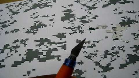 How to do a Digital Camouflage Paint Job Tutorial Part 1