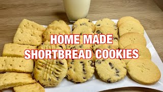 EASY AND DELICIOUS SHORTBREAD COOKIES | 6 INGREDIENTS RECIPE | 2 FLAVOURS  | EFE FOOD KITCHEN