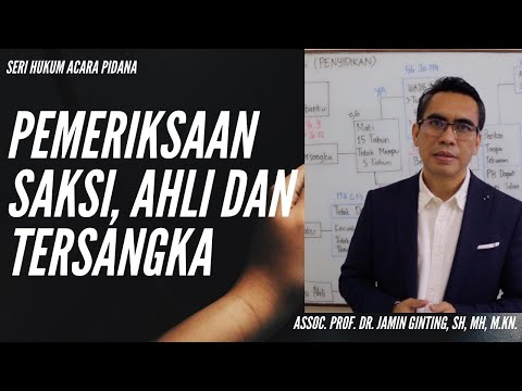 Video: Apakah saksi karakter diperiksa silang?