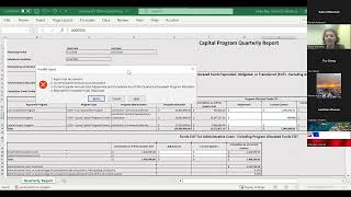 Quarterly Reporting - Template Demonstration - March 20th