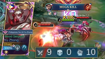 NO DEATH! THIS TANK BUILD YU ZHONG LITERALLY UNKILLABLE ON TEAM FIGHTS! (100% working)