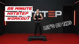 25-minute HIITSTEP Workout with a Warm-Up