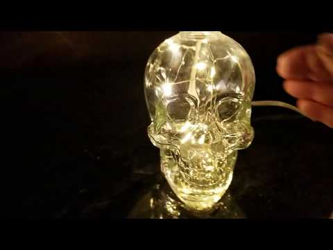 My Crystal Head Vodka Skull Bottle Lamp