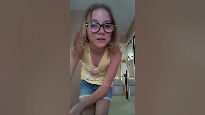 Dancing to tik tok video