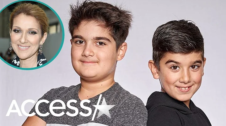 Cline Dion Shares Rare Photo Of 9-Year-Old Twin So...