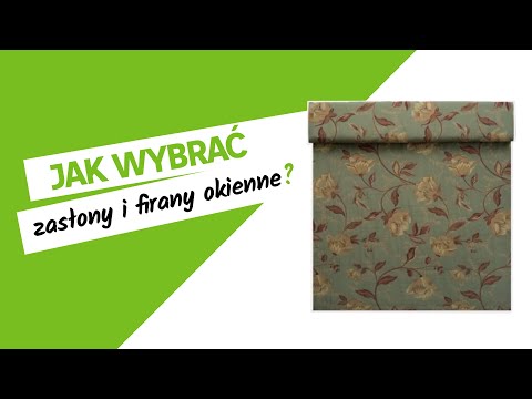 Wideo: Jak Wybrać Zasłony