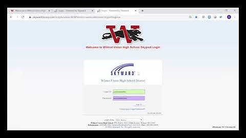 "How-to" Skyward for Parents