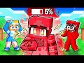 Omz is LOW BATTERY in Minecraft