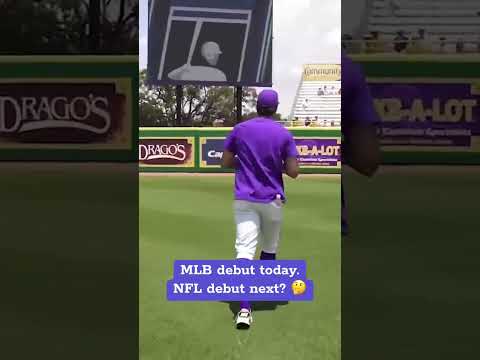 Paul Skenes looks like a quarterback 👀 (via @lsubaseball/IG) #shorts