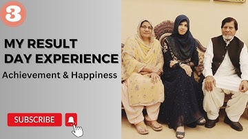 3- MY RESULT DAY EXPERIENCE - FATIMA TARIQ -  ( #css #motivation #fatimatariq )