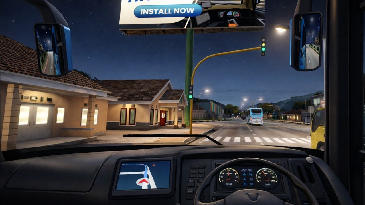 Bus simulator Indonesia 4k Ultra Graphics Gameplay New update bussid 