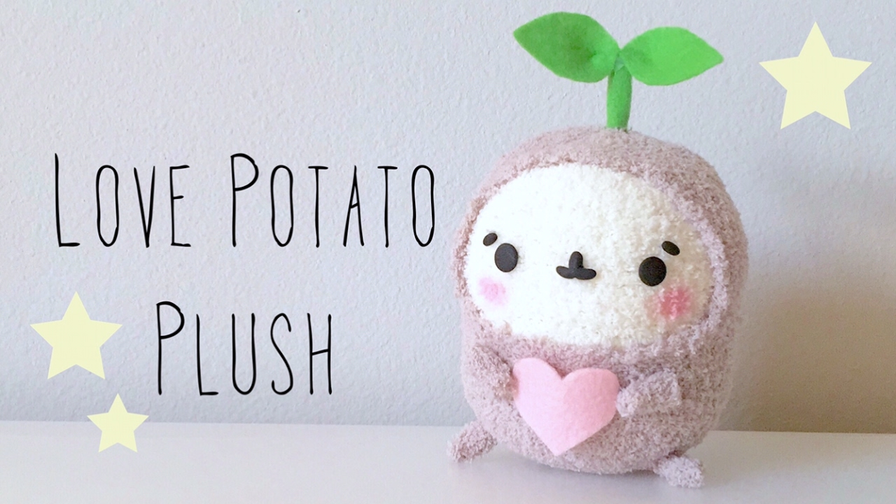 Stuffed Potato Plush Dog Doll Plush Potato Dog Plush Toy Cute