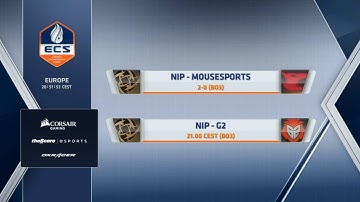 [1080p60] NIP vs G2 - ECS EUROPE