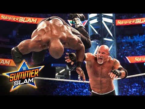 Goldberg sends Bobby Lashley flying with powerful toss: SummerSlam 2021 (WWE Network Exclusive)