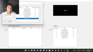 CPP102 Project: Restau Table Reservation App