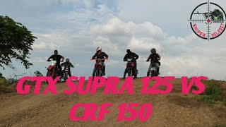 tes gtx supra 125 vs Crf 150