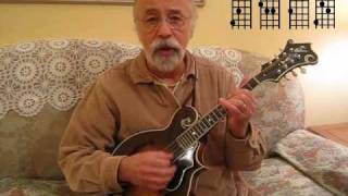 Video thumbnail of "Roland White Demonstrates "G Chop" Chords for Mandolin"