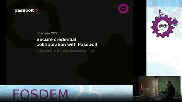 Secure credential collaboration with Passbolt - FOSDEM 2025