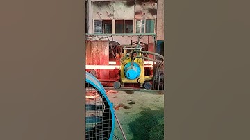 ccm# ❤casting time #4/7 mini slab casting machine #❤#SGsurojit #❤