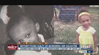 Mom found guilty of killing 2-year-old daughter